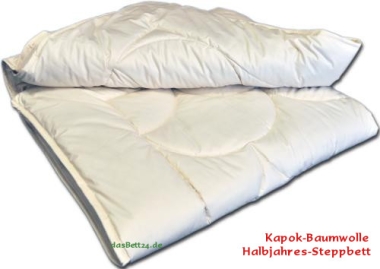 Steppbett Kapok-Baumwolle für Kinder
