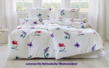 Cotonea Bettwäsche Blumenwiese