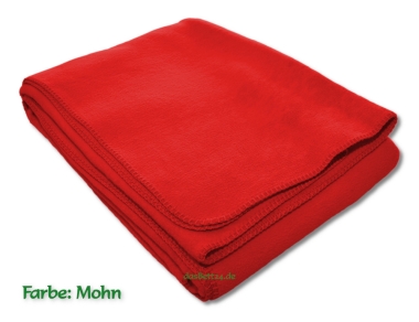 Bio Baumwolle Velourdecke ANNE farbig