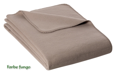 Bio Baumwolle Velourdecke ANNE farbig