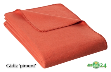 Bio Baumwolle Jacquard Decke Cádiz