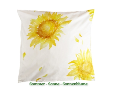 Cotonea Bettwäsche Sonnenblume