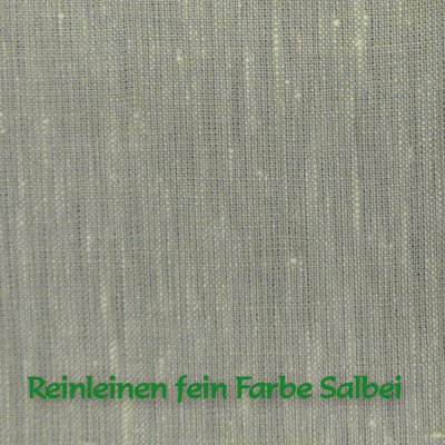 Reinleinen fein Salbei