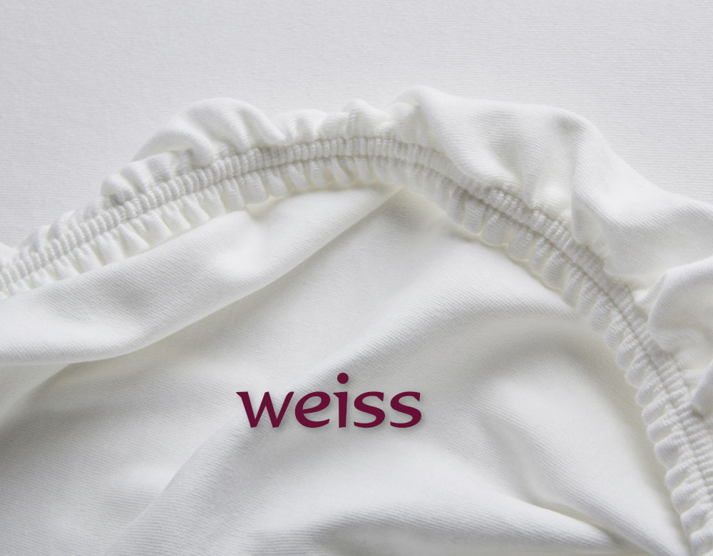 Doppeljersey weiss