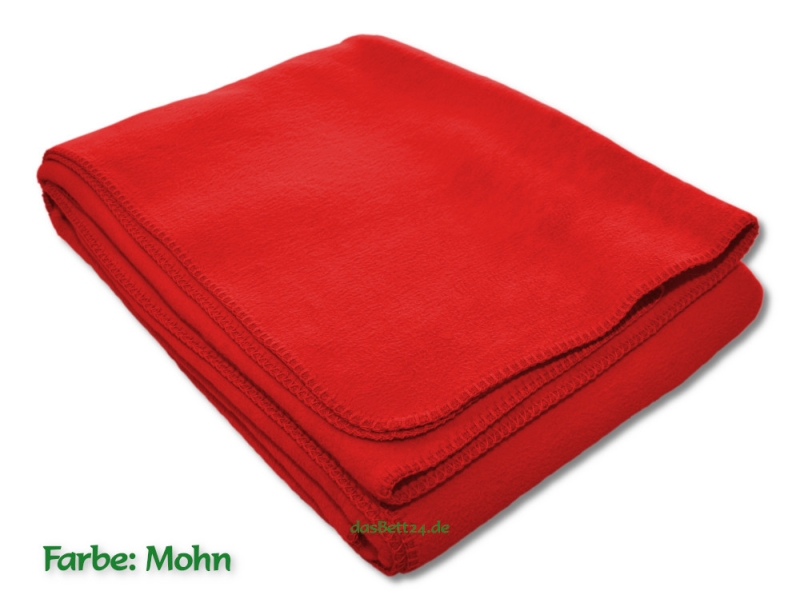 Bio Baumwolle Velourdecke ANNE farbig
